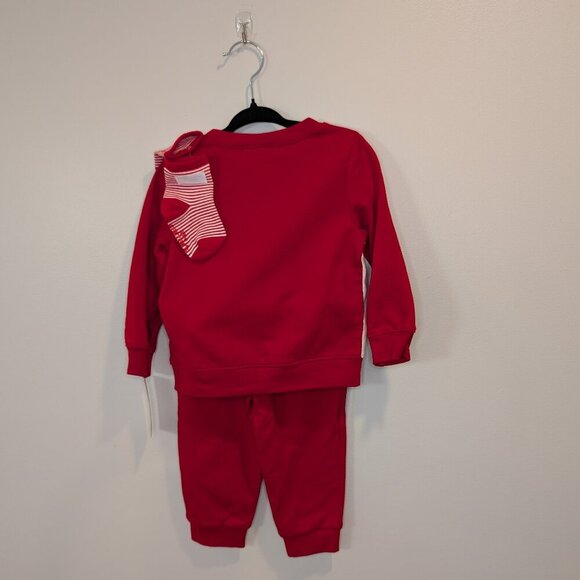 💜 2 for 30 💜 NWT Three-Piece Baby Santa Outfit Set | Christmas | 100% Cotton - Picture 3 of 4